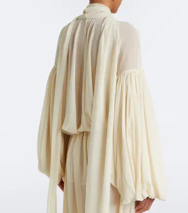 DE LA VALI Solana chiffon blouse | Thumbnail 3 DE LA VALI Solana chiffon blouse | Thumbnail 3