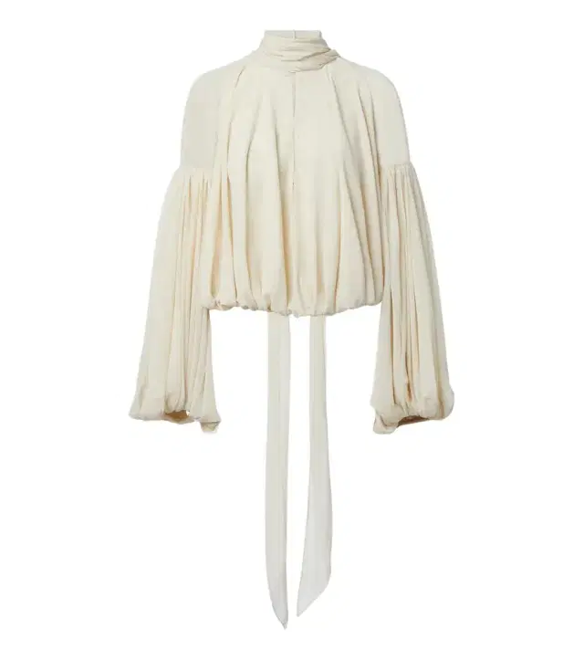 DE LA VALI Solana chiffon blouse