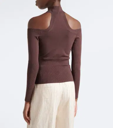 Simkhai Lila off-shoulder sweater | Thumbnail 4 Simkhai Lila off-shoulder sweater | Thumbnail 4