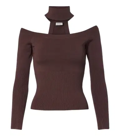 Simkhai Lila off-shoulder sweater | Thumbnail 1 Simkhai Lila off-shoulder sweater | Thumbnail 1