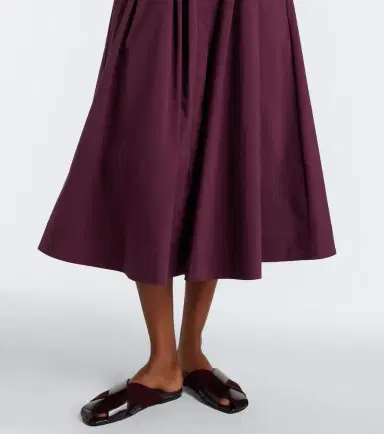 Simkhai Jazz pleated cotton poplin shirt dress | Thumbnail 3