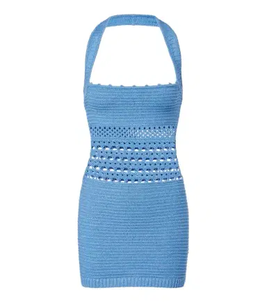 Retrofete Retrofête Ronni cotton-blend crochet minidress | Thumbnail 1