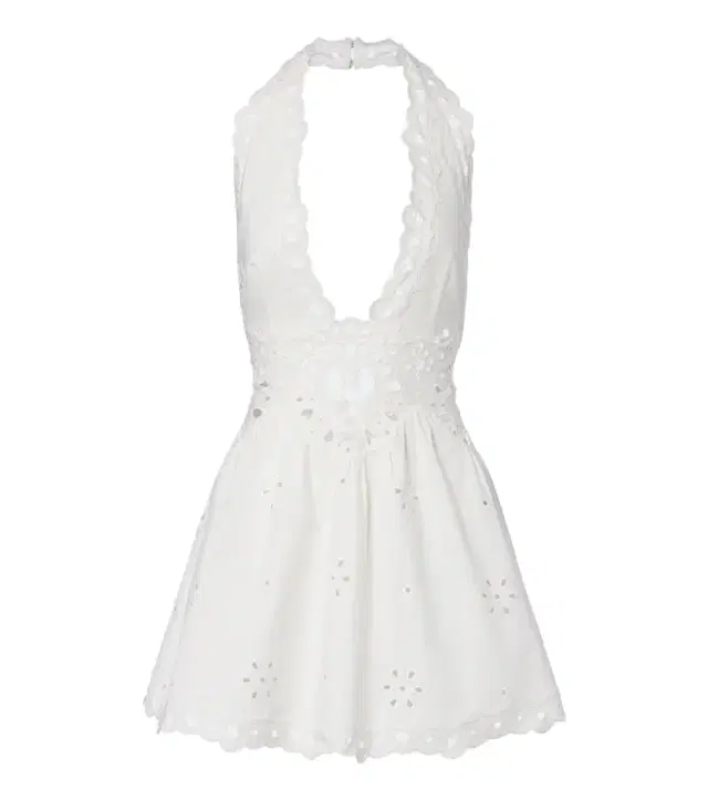 Retrofete Retrofête Broderie anglaise cotton-blend minidress