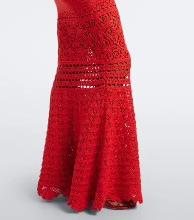 Retrofete Retrofête Peggie crochet cotton-blend maxi dress | Thumbnail 2