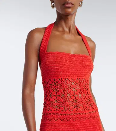 Retrofete Retrofête Peggie crochet cotton-blend maxi dress | Thumbnail 5