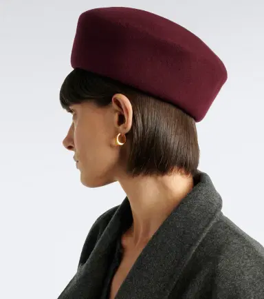 The Frankie Shop Noxley wool beret | Thumbnail 4