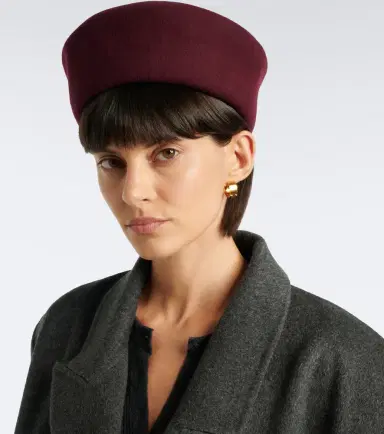 The Frankie Shop Noxley wool beret | Thumbnail 5