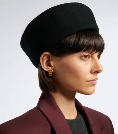 The Frankie Shop Noxley wool beret | Thumbnail 4