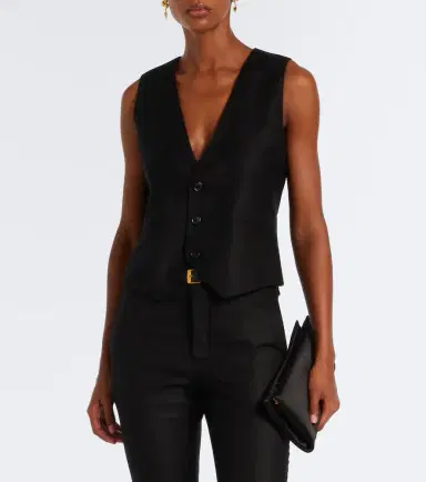 Saint Laurent Cashmere vest | Thumbnail 3