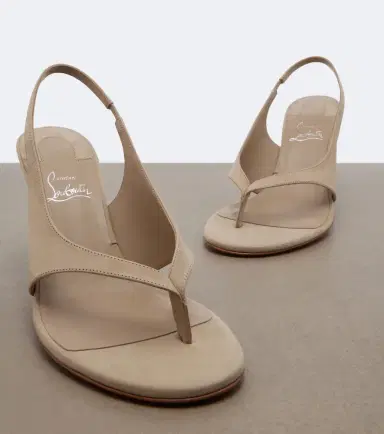 Christian Louboutin Miss Z suede thong sandals | Thumbnail 3