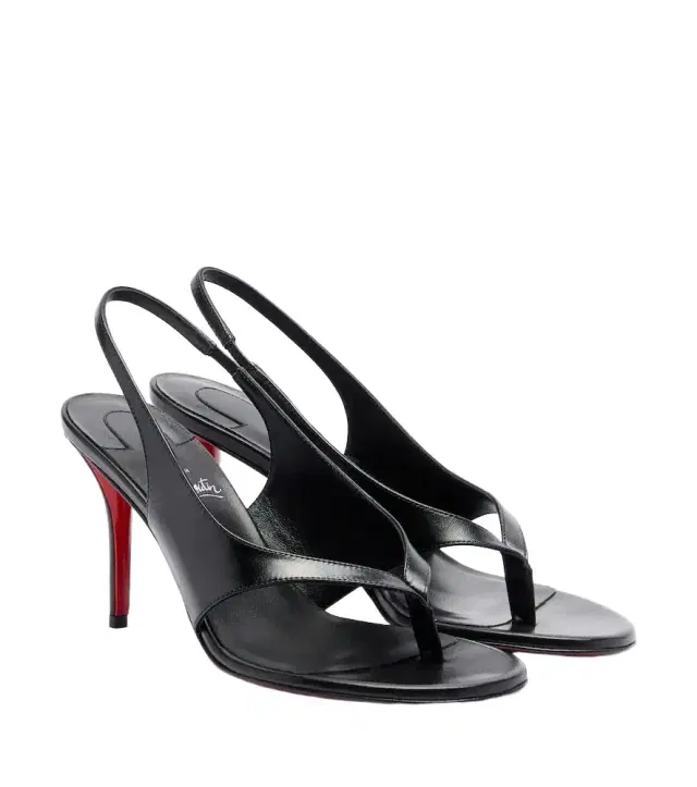 Christian Louboutin Miss Z leather thong sandals