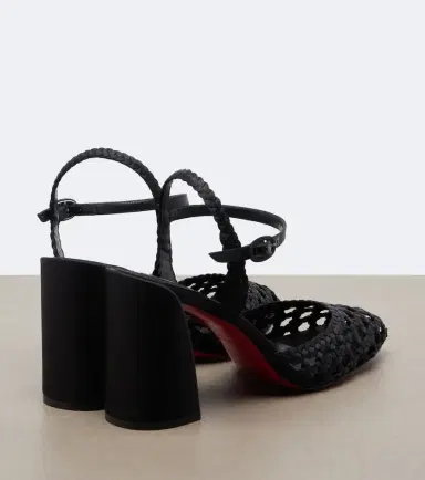 Christian Louboutin Jane crêpe satin pumps | Thumbnail 3 Christian Louboutin Jane crêpe satin pumps | Thumbnail 3