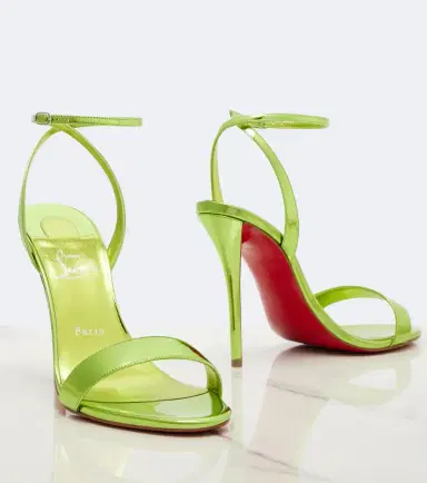 Christian Louboutin Miss Z mirrored leather sandals | Thumbnail 4 Christian Louboutin Miss Z mirrored leather sandals | Thumbnail 4