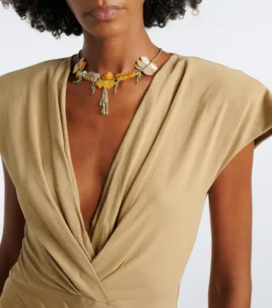 Isabel Marant Nadra gathered cotton jersey midi dress | Thumbnail 2 Isabel Marant Nadra gathered cotton jersey midi dress | Thumbnail 2