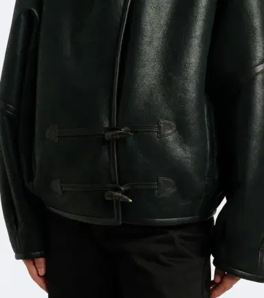 Isabel Marant Amiel hooded leather jacket | Thumbnail 6