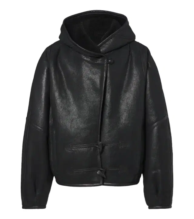 Isabel Marant Amiel hooded leather jacket