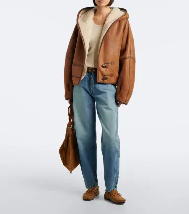 Isabel Marant Amiel hooded leather jacket | Thumbnail 3 Isabel Marant Amiel hooded leather jacket | Thumbnail 3
