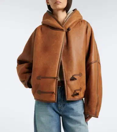 Isabel Marant Amiel hooded leather jacket | Thumbnail 5 Isabel Marant Amiel hooded leather jacket | Thumbnail 5