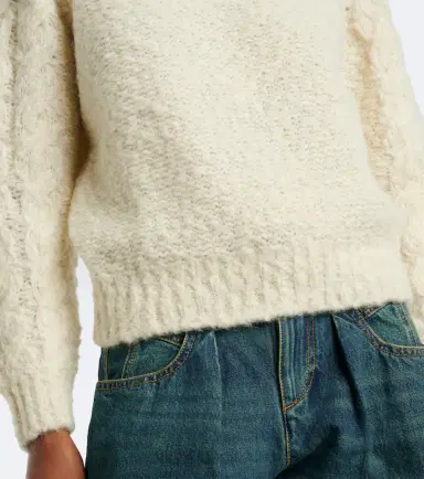 Isabel Marant Ponara wool-blend sweater | Thumbnail 3 Isabel Marant Ponara wool-blend sweater | Thumbnail 3