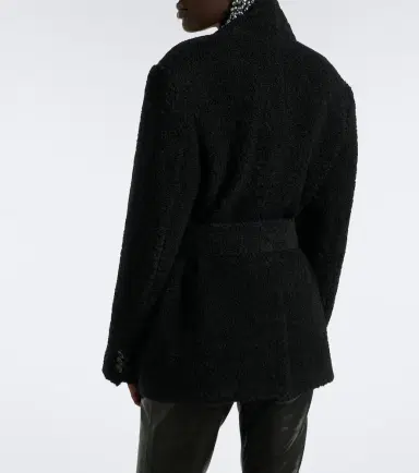 Isabel Marant Syndra wool and alpaca-blend bouclé jacket | Thumbnail 4 Isabel Marant Syndra wool and alpaca-blend bouclé jacket | Thumbnail 4
