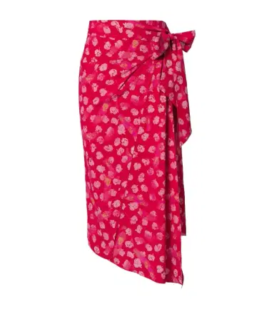 Isabel Marant Faniry floral silk-blend midi skirt | Thumbnail 1