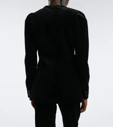 Isabel Marant Fereole cotton velvet blazer | Thumbnail 3 Isabel Marant Fereole cotton velvet blazer | Thumbnail 3