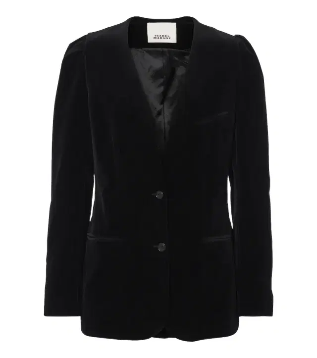 Isabel Marant Fereole cotton velvet blazer