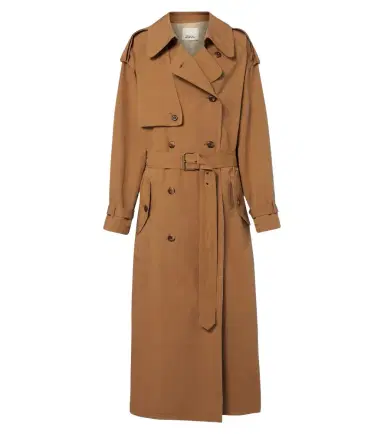 Isabel Marant Violette cotton and linen trench coat | Thumbnail 1