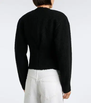 Isabel Marant Suna wool and alpaca-blend bouclé jacket | Thumbnail 4