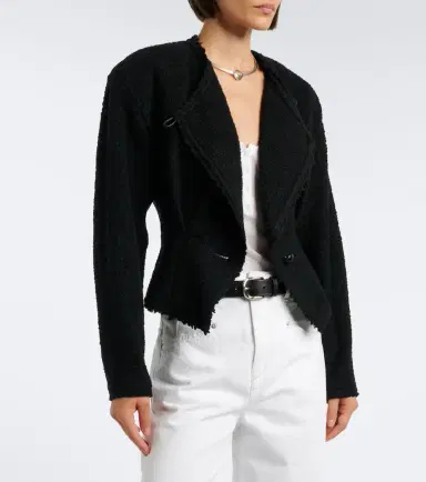 Isabel Marant Suna wool and alpaca-blend bouclé jacket | Thumbnail 5