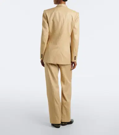 Isabel Marant Noanda pinstripe wool-blend straight pants | Thumbnail 6