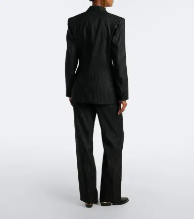 Isabel Marant Noanda pinstripe wool-blend straight pants | Thumbnail 2 Isabel Marant Noanda pinstripe wool-blend straight pants | Thumbnail 2