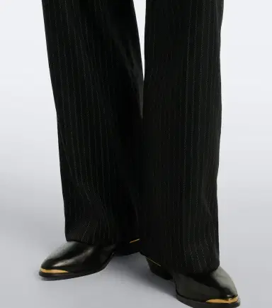 Isabel Marant Noanda pinstripe wool-blend straight pants | Thumbnail 3 Isabel Marant Noanda pinstripe wool-blend straight pants | Thumbnail 3