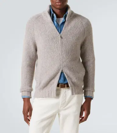 Brunello Cucinelli Cashmere and silk cardigan | Thumbnail 6 Brunello Cucinelli Cashmere and silk cardigan | Thumbnail 6