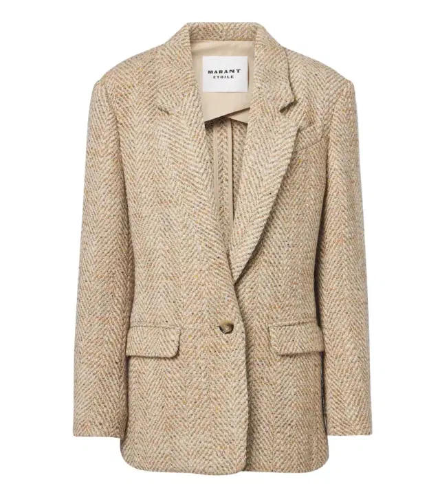 Marant Étoile Parly herringbone jacket