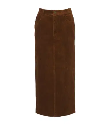 Marant Étoile Odalie cotton and linen corduroy maxi skirt | Thumbnail 1