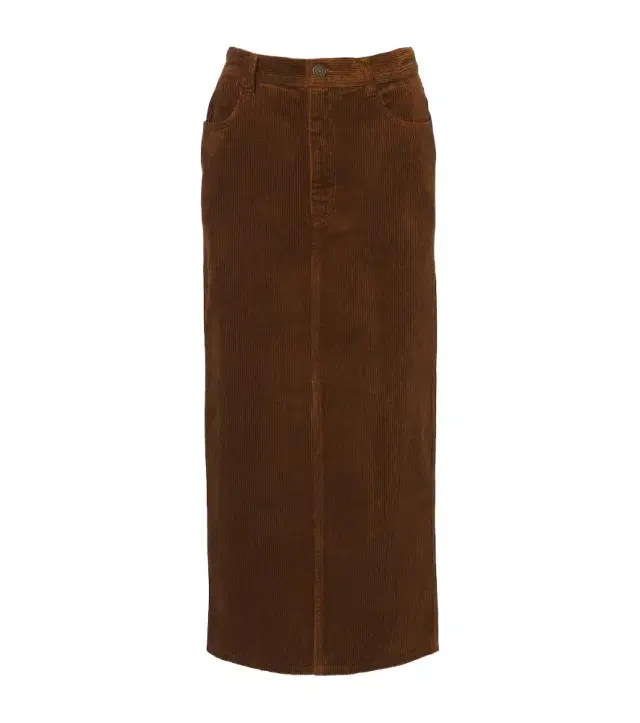 Marant Etoile Odalie cotton and linen corduroy maxi skirt