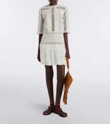 Marant Étoile Paige open-knit minidress | Thumbnail 3 Marant Étoile Paige open-knit minidress | Thumbnail 3