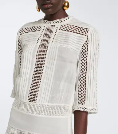 Marant Étoile Paige open-knit minidress | Thumbnail 4 Marant Étoile Paige open-knit minidress | Thumbnail 4