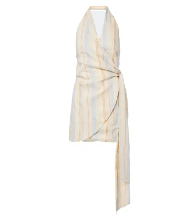 SIR Pernille striped wrap dress