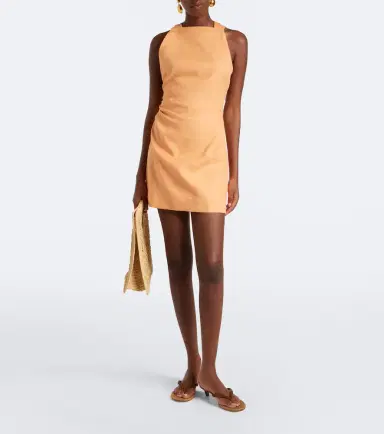 SIR Thora linen minidress | Thumbnail 4