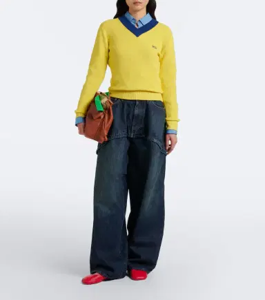 Loewe Double L cotton and wool sweater | Thumbnail 4 Loewe Double L cotton and wool sweater | Thumbnail 4