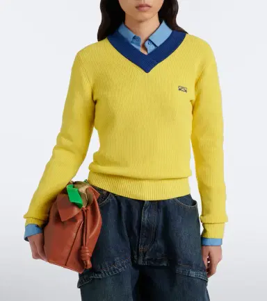 Loewe Double L cotton and wool sweater | Thumbnail 6 Loewe Double L cotton and wool sweater | Thumbnail 6