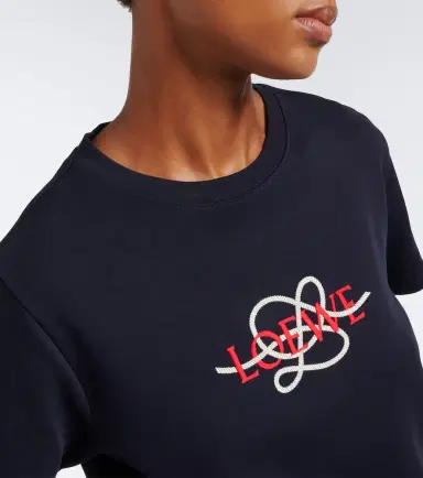Loewe Logo cotton-blend jersey T-shirt | Thumbnail 2 Loewe Logo cotton-blend jersey T-shirt | Thumbnail 2