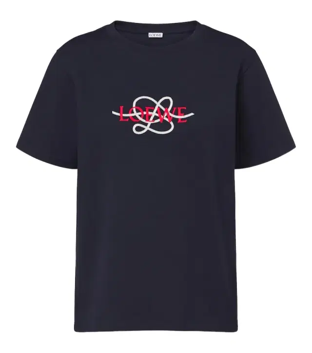 Loewe Logo cotton-blend jersey T-shirt