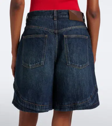 Loewe Paneled denim Bermuda shorts | Thumbnail 3 Loewe Paneled denim Bermuda shorts | Thumbnail 3