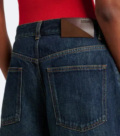 Loewe Paneled denim Bermuda shorts | Thumbnail 5 Loewe Paneled denim Bermuda shorts | Thumbnail 5