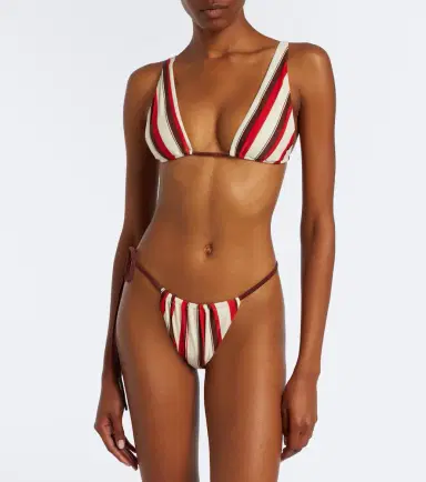 SIR Alva striped bikini bottoms | Thumbnail 3
