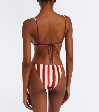 SIR Alva striped bikini top | Thumbnail 2