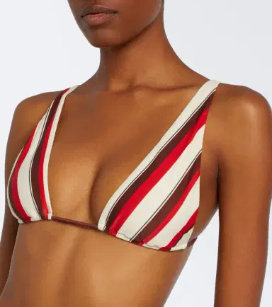 SIR Alva striped bikini top | Thumbnail 4